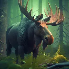 Скачать мод The Moose - Animal Simulator — Безлимитные монеты и здоровье