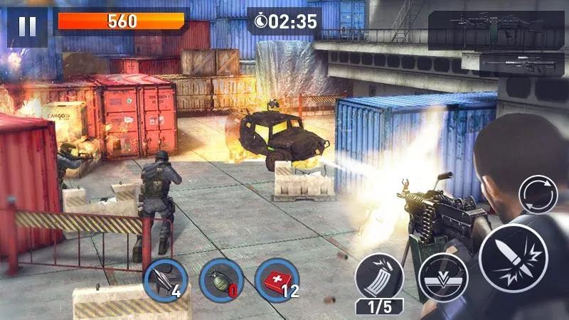 Скачать Elite Killer: SWAT Mod APK — Безлимитные патроны и открыто оружие — скриншот 1 Скачать Elite Killer: SWAT Mod APK — Безлимитные патроны и открыто оружие — скриншот 1