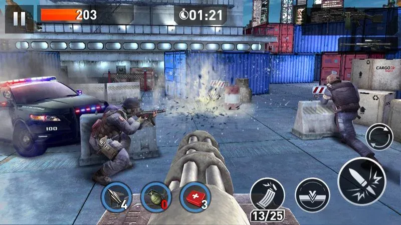 Скачать Elite Killer: SWAT Mod APK — Безлимитные патроны и открыто оружие — скриншот 3 Скачать Elite Killer: SWAT Mod APK — Безлимитные патроны и открыто оружие — скриншот 3