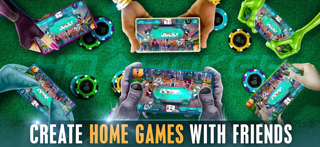 Скачать HD Poker: Texas Holdem Casino мод — Безлимитные фишки и все столы открыты — скриншот 2 Скачать HD Poker: Texas Holdem Casino мод — Безлимитные фишки и все столы открыты — скриншот 2