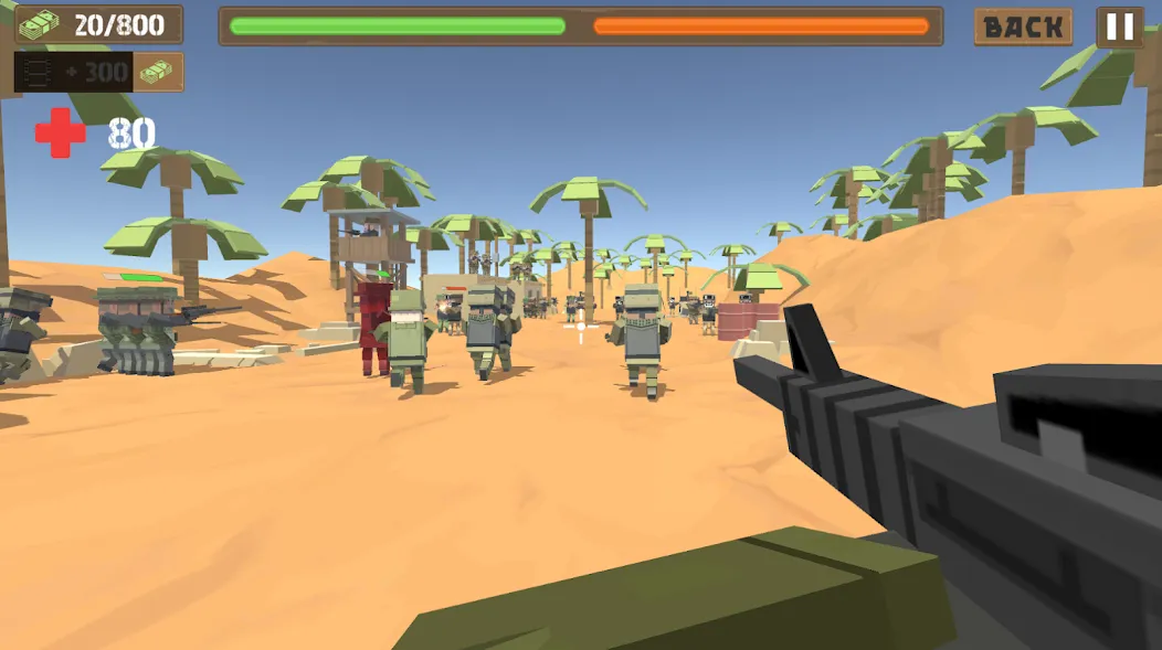 Border Wars: Army Simulator на телефон — скачать мод: Безлимитные деньги и оружие — скриншот 3 Border Wars: Army Simulator на телефон — скачать мод: Безлимитные деньги и оружие — скриншот 3