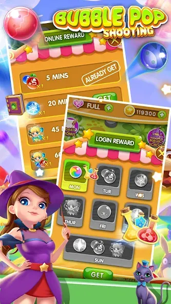 Bubble Pop - Classic Bubble Sh взлом APK — Все уровни и без рекламы — скриншот 3