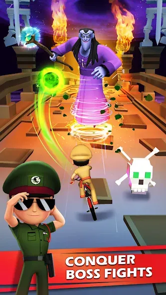 Little Singham Cycle Race — Безлимитные монеты и все велосипеды, скачать мод APK — скриншот 5 Little Singham Cycle Race — Безлимитные монеты и все велосипеды, скачать мод APK — скриншот 5