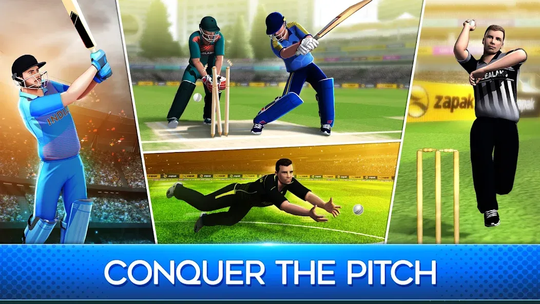 World Cricket Premier League MOD APK скачать на Андроид — Безлимитные деньги и открыты все уровни — скриншот 4 World Cricket Premier League MOD APK скачать на Андроид — Безлимитные деньги и открыты все уровни — скриншот 4