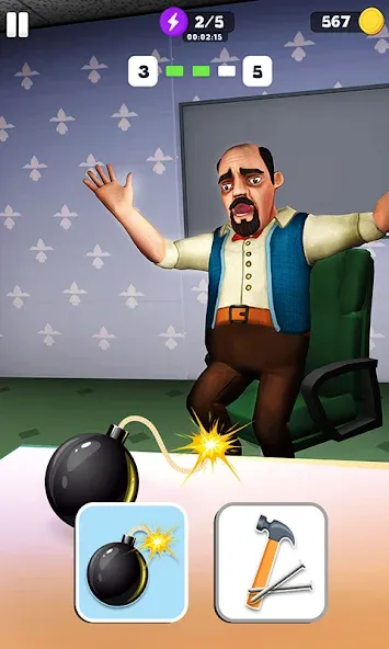 Скачать мод The Office : Prank The Boss — Безлимитные монеты и подсказки — скриншот 5