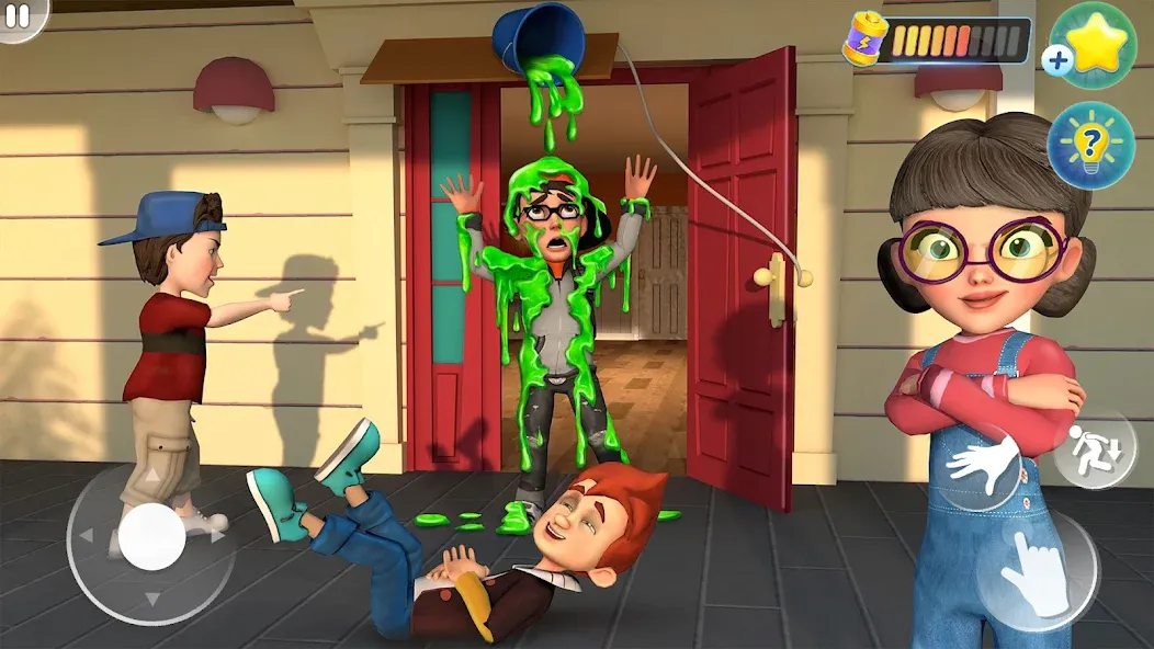 Скачать Nick & Tani : Funny Story Mod APK — Открыты все уровни и подсказки — скриншот 4