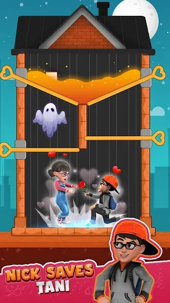 Скачать Pull The String : Nick's Quest мод — Открыты все уровни и персонажи — скриншот 4