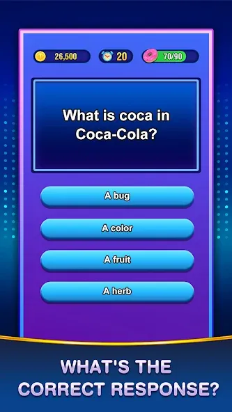 Скачать Trivia Crush — Безлимитные подсказки и пропуски уровней — скриншот 3 Скачать Trivia Crush — Безлимитные подсказки и пропуски уровней — скриншот 3