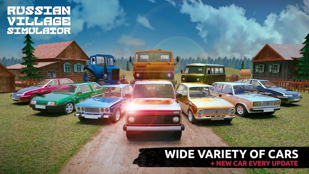 Скачать Russian Village Simulator 3D последней версии — Безлимитные деньги и ресурсы — скриншот 1 Скачать Russian Village Simulator 3D последней версии — Безлимитные деньги и ресурсы — скриншот 1