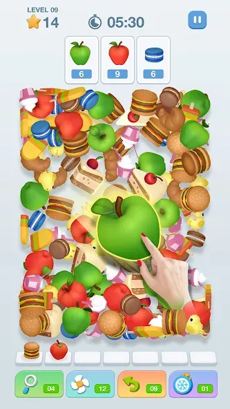 Скачать Joy Match 3D мод — Безлимитные монеты и все уровни — скриншот 2