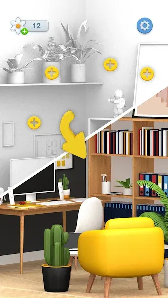 Скачать Joy Match 3D мод — Безлимитные монеты и все уровни — скриншот 3