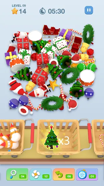 Скачать Joy Match 3D мод — Безлимитные монеты и все уровни — скриншот 5