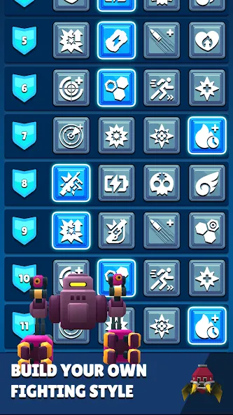 Скачать мод Ascent Hero: Roguelike Shooter — Много денег и оружия — скриншот 3 Скачать мод Ascent Hero: Roguelike Shooter — Много денег и оружия — скриншот 3
