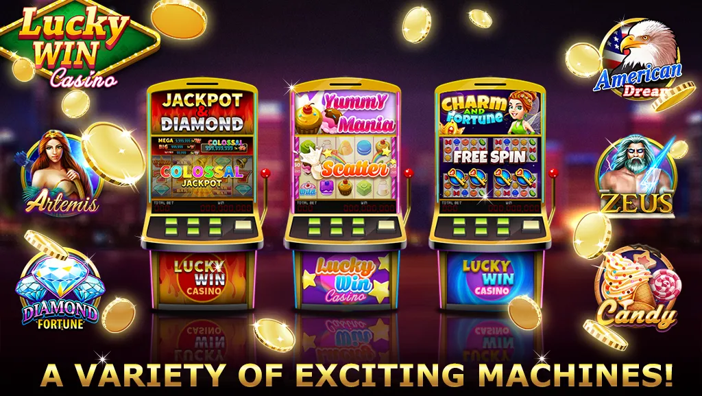 Скачать взлом Lucky Win Casino™ SLOTS GAME — Много монет и бонусов — скриншот 2 Скачать взлом Lucky Win Casino™ SLOTS GAME — Много монет и бонусов — скриншот 2