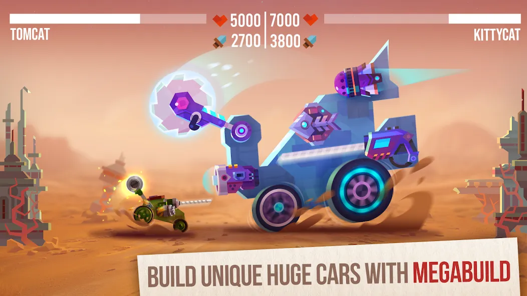 Скачать взлом CATS: Crash Arena Turbo Stars — Безлимитные монеты и усиленные машины — скриншот 1 Скачать взлом CATS: Crash Arena Turbo Stars — Безлимитные монеты и усиленные машины — скриншот 1