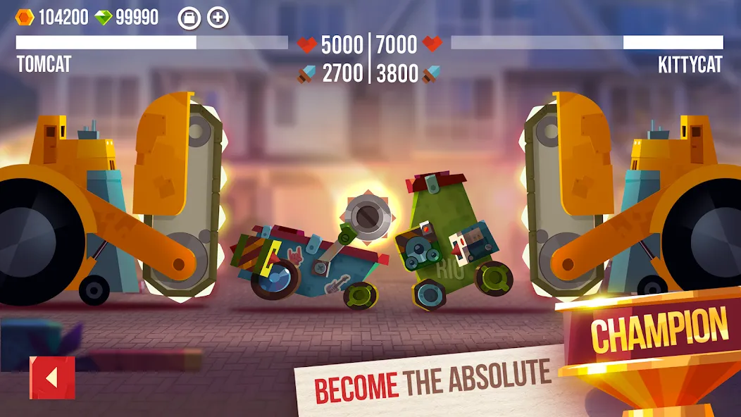 Скачать взлом CATS: Crash Arena Turbo Stars — Безлимитные монеты и усиленные машины — скриншот 5 Скачать взлом CATS: Crash Arena Turbo Stars — Безлимитные монеты и усиленные машины — скриншот 5