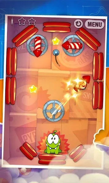 Скачать мод Cut the Rope: Experiments — Безлимитные монеты и все уровни открыты — скриншот 4