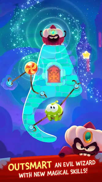 Скачать мод Cut the Rope: Magic — Безлимитные монеты и все уровни — скриншот 2 Скачать мод Cut the Rope: Magic — Безлимитные монеты и все уровни — скриншот 2