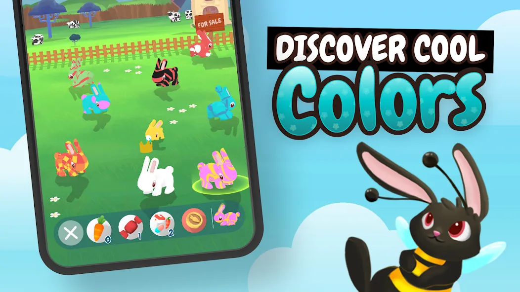 Bunniiies - Uncensored Rabbit на телефон — скачать мод: Открыты все кролики и локации — скриншот 5 Bunniiies - Uncensored Rabbit на телефон — скачать мод: Открыты все кролики и локации — скриншот 5