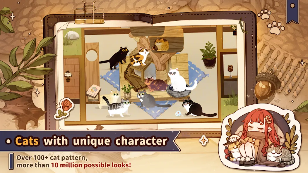 Losing Cats Way MOD APK скачать на Андроид — Бесконечные жизни и подсказки — скриншот 2