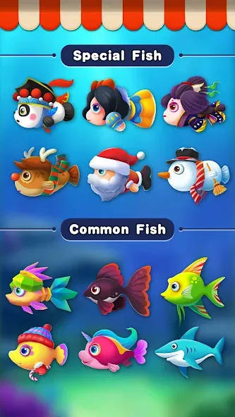 Скачать Solitaire Fish Klondike Card — Без рекламы и много монет — скриншот 2