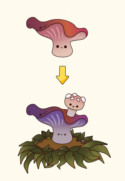 Скачать Mushroom Stories Clicker мод — Безлимитные монеты и ускоренный прогресс — скриншот 4 Скачать Mushroom Stories Clicker мод — Безлимитные монеты и ускоренный прогресс — скриншот 4