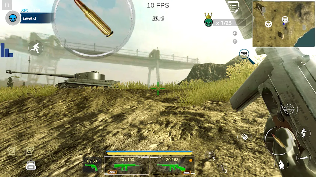 Carnage Wars бесплатно на Андроид — мод: Безлимитные деньги и оружие — скриншот 3 Carnage Wars бесплатно на Андроид — мод: Безлимитные деньги и оружие — скриншот 3