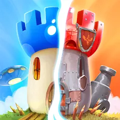 Mushroom Wars 2: RTS Strategy бесплатно на Андроид — мод: Безлимитные ресурсы и открыты все уровни