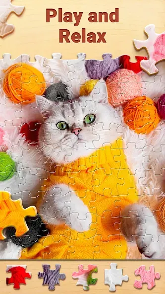 Puzzle Villa－HD Jigsaw Puzzles — взломанная версия, Безлимитные подсказки и открыты все пазлы — скриншот 2