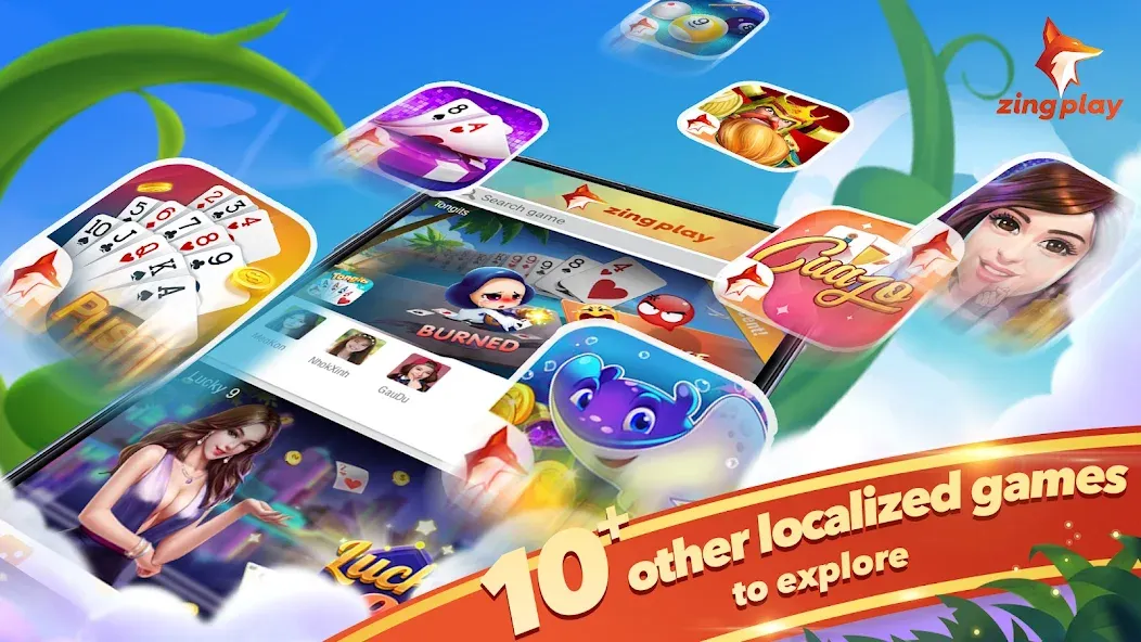 Скачать Tongits Zingplay - Card Game на Андроид с модом — Безлимитные монеты и бонусы — скриншот 5