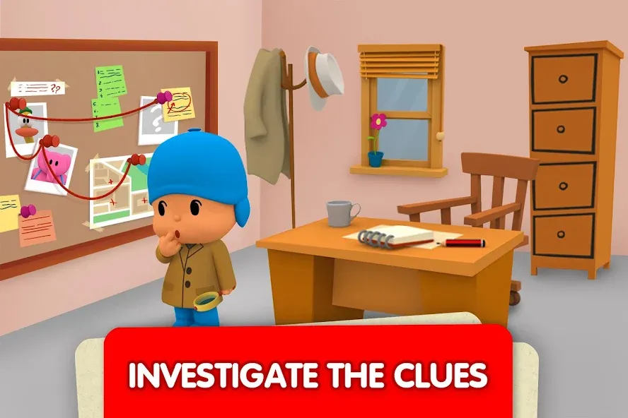 Pocoyo and the Hidden Objects. — взломанная версия, Все предметы легко найти — скриншот 2