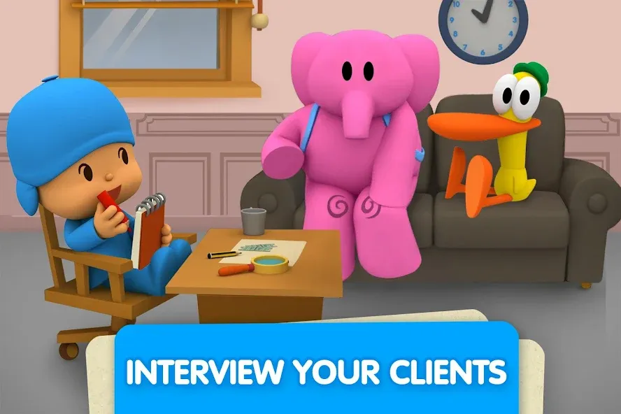 Pocoyo and the Hidden Objects. — взломанная версия, Все предметы легко найти — скриншот 3