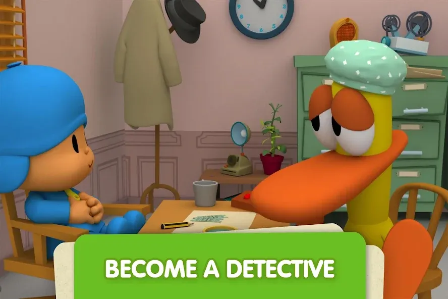 Pocoyo and the Hidden Objects. — взломанная версия, Все предметы легко найти — скриншот 5