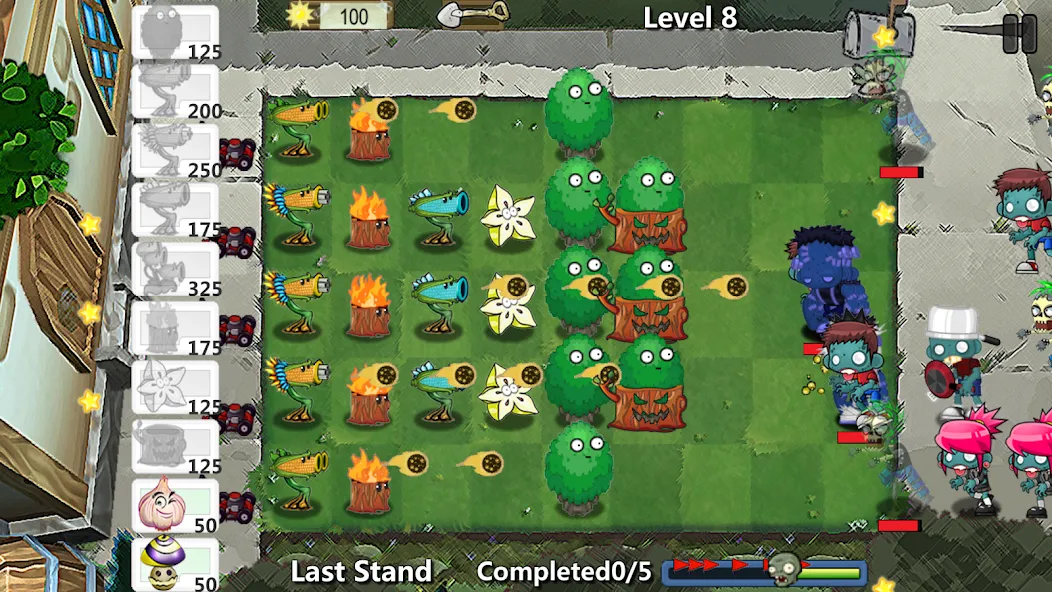 Plants' War — скачать мод: Много денег и усиленные растения — скриншот 3 Plants' War — скачать мод: Много денег и усиленные растения — скриншот 3