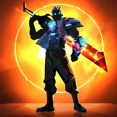 Cyber Fighters: Offline Game взломанный APK — Безлимитные деньги и оружие