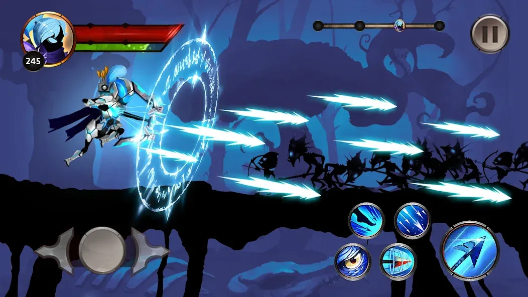 Stickman Legends Offline Games — скачать мод: Безлимитные деньги и мощное оружие — скриншот 3 Stickman Legends Offline Games — скачать мод: Безлимитные деньги и мощное оружие — скриншот 3