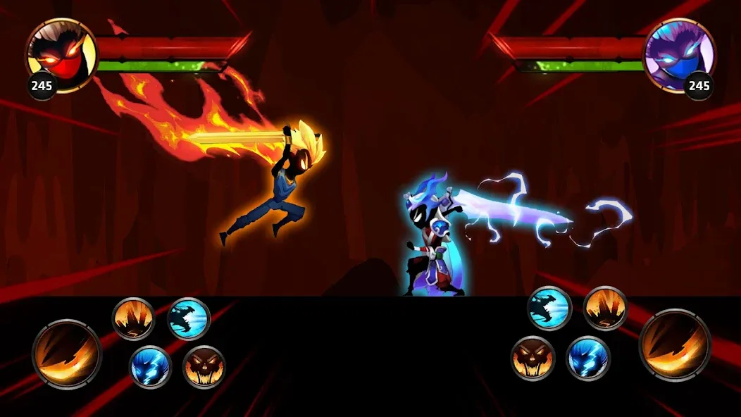Stickman Legends Offline Games — Без рекламы и много денег, скачать мод APK — скриншот 1 Stickman Legends Offline Games — Без рекламы и много денег, скачать мод APK — скриншот 1