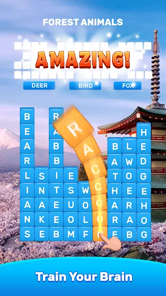 Скачать взлом Words Warehouse：Test Your Mind — Открыты все уровни и подсказки — скриншот 3