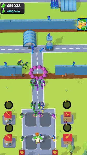 Мод Zombie Factory Attack — Безлимитные ресурсы и усиленная защита, скачать APK — скриншот 1 Мод Zombie Factory Attack — Безлимитные ресурсы и усиленная защита, скачать APK — скриншот 1