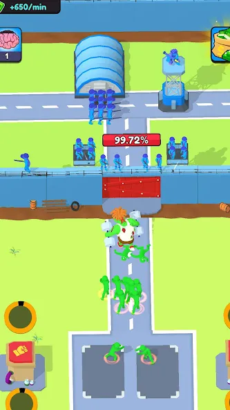 Мод Zombie Factory Attack — Безлимитные ресурсы и усиленная защита, скачать APK — скриншот 5 Мод Zombie Factory Attack — Безлимитные ресурсы и усиленная защита, скачать APK — скриншот 5