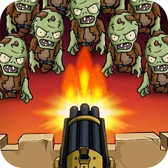 Мод Zombie War Idle Defense Game — Безлимитные деньги и алмазы, скачать APK