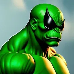 Monster Superhero: Green Fight взломанный APK — Безлимитные деньги и здоровье