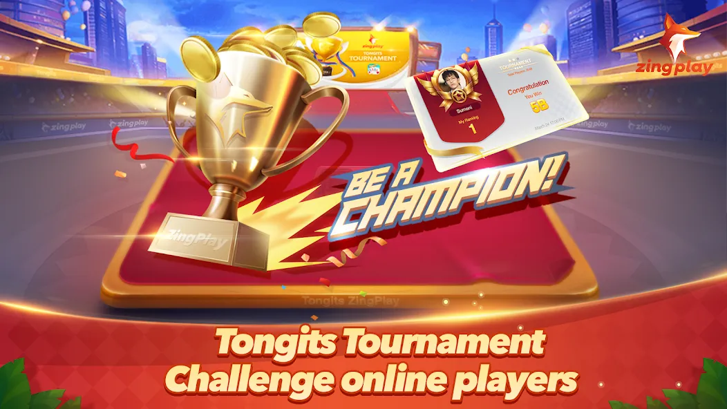 Скачать Tongits ZingPlay-Fun Challenge мод — Безлимитные монеты и бонусы — скриншот 1 Скачать Tongits ZingPlay-Fun Challenge мод — Безлимитные монеты и бонусы — скриншот 1