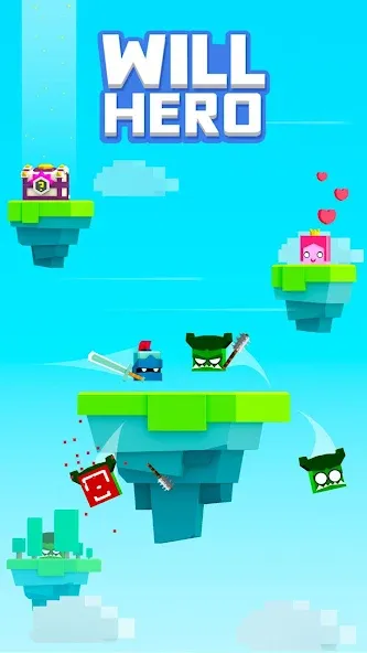 Will Hero — Безлимитные монеты и усиленная броня, скачать мод APK — скриншот 1 Will Hero — Безлимитные монеты и усиленная броня, скачать мод APK — скриншот 1