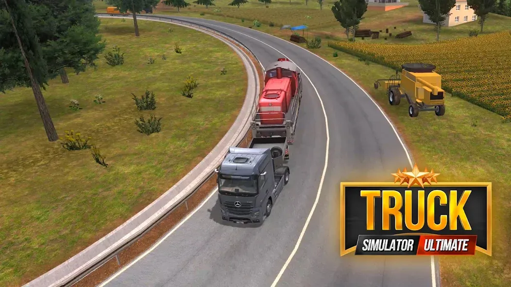 Мод Truck Simulator : Ultimate — Безлимитные деньги и топливо, скачать APK — скриншот 3 Мод Truck Simulator : Ultimate — Безлимитные деньги и топливо, скачать APK — скриншот 3