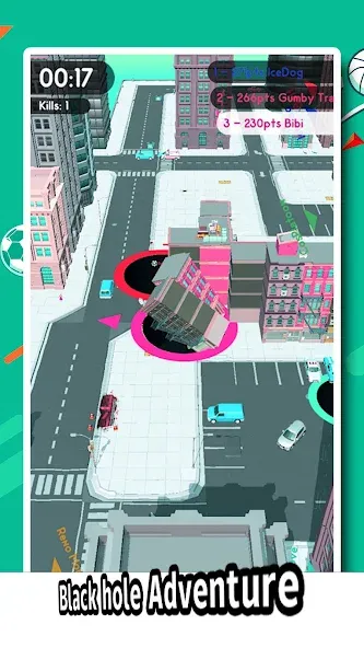 Black hole Adventure на телефон — скачать мод: Бесконечная энергия и новые планеты — скриншот 1