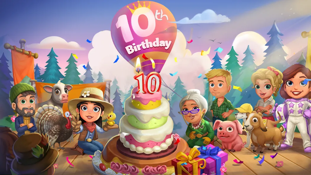 Скачать FarmVille 2: Country Escape Mod APK — Безлимитные монеты и ресурсы — скриншот 1