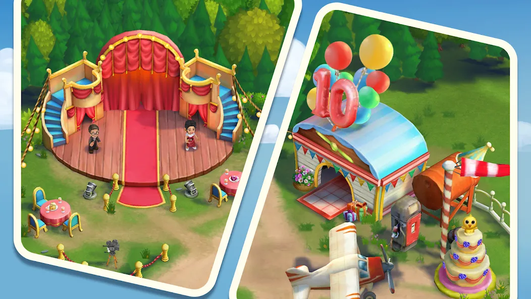Скачать FarmVille 2: Country Escape Mod APK — Безлимитные монеты и ресурсы — скриншот 2