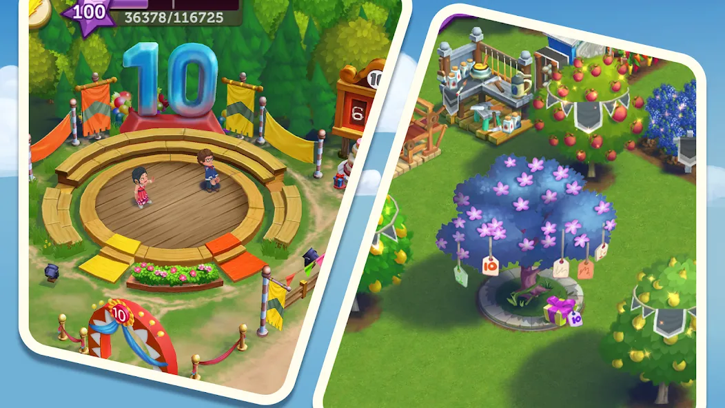 Скачать FarmVille 2: Country Escape Mod APK — Безлимитные монеты и ресурсы — скриншот 3