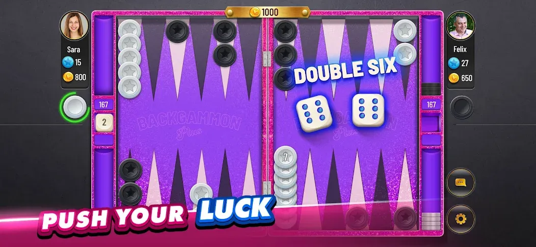 Backgammon Plus - Board Game — скачать мод: Без рекламы и много монет — скриншот 4